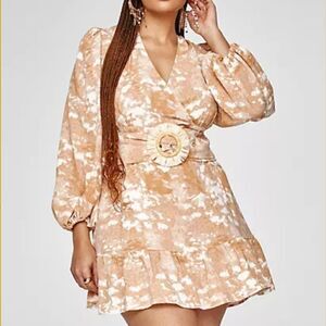 Fashion to Figure Chantal Belted Dress Size 3